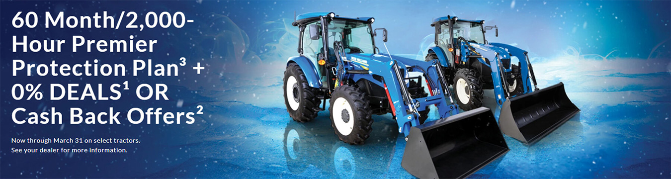 New Holland tractor promotions